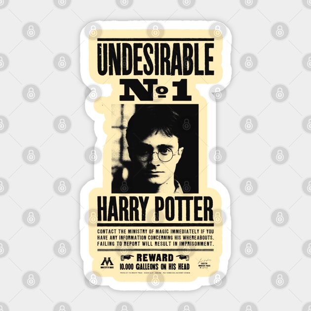 Undesirable No. 1 Sticker by Troy_Bolton17